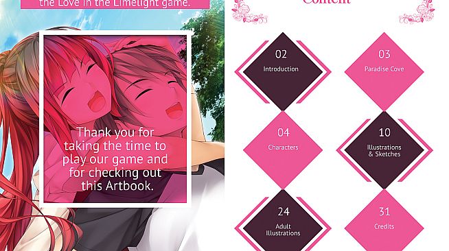 Love in the Limelight - Artbook