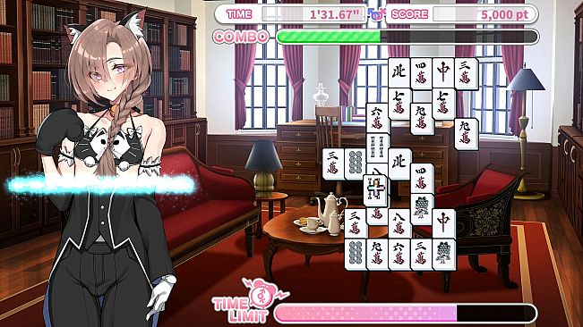 Otoko Cross: Pretty Boys Mahjong Solitaire