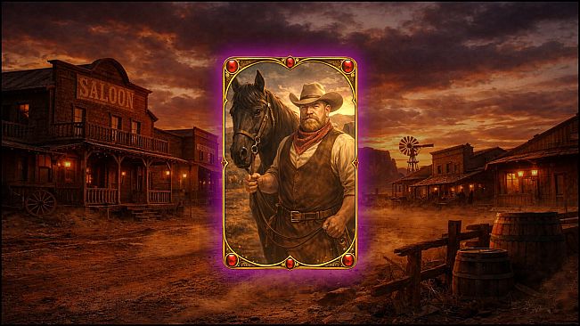 CardIdle: Rise of the Eight - Card Back Skins - Western Frontier