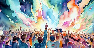 AI-VJ - Water Color 4k Visuals