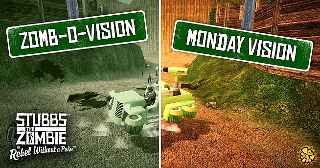 Stubbs the Zombie in Rebel Without a Pulse