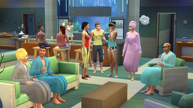 The Sims 4 Spa Day