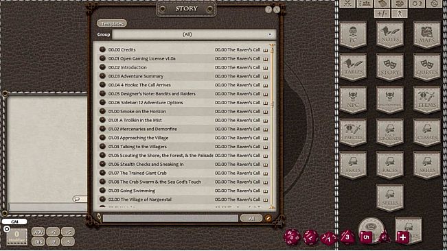 Fantasy Grounds - The Raven's Call (5E)