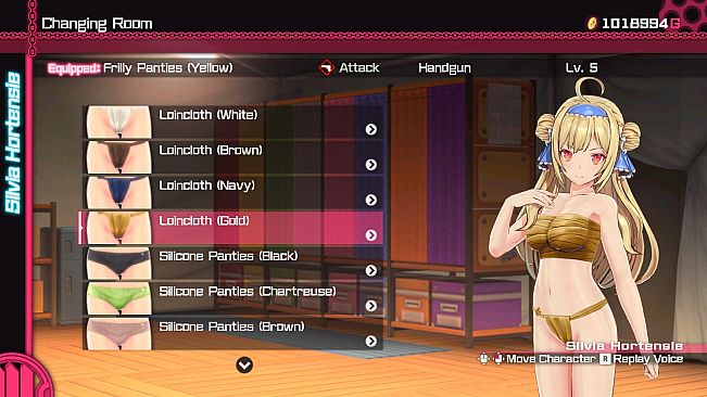 Bullet Girls Phantasia - Underwear Set: Chest Binding & Loincloth