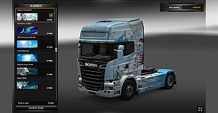 Euro Truck Simulator 2 - Ice Cold Paint Jobs Pack