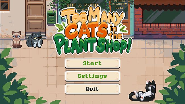 Too Many Cats in the Plant Shop!