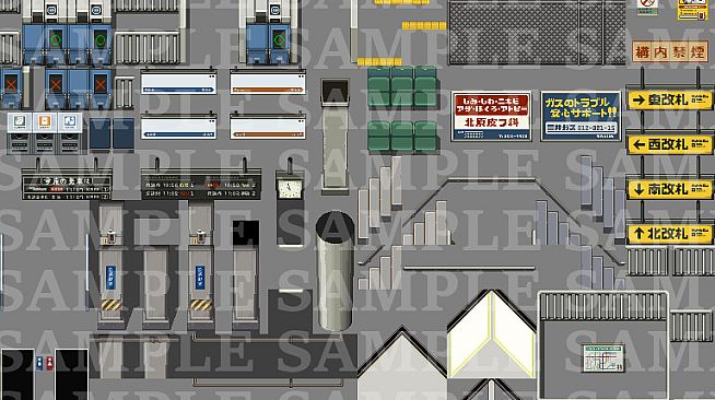 RPG Maker MV - DorapixelMapChips - Modern JP Interiors