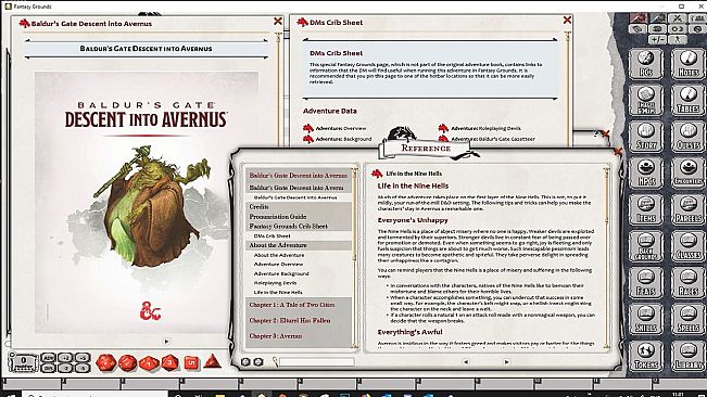 Fantasy Grounds - D&D Baldur's Gate: Descent Into Avernus