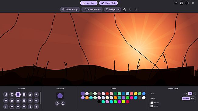 Shapeweaver - Nature & Serenity Background Pack DLC