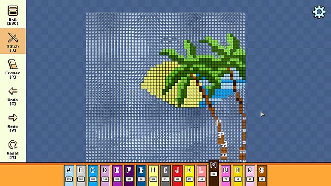 Pixel Cross Stitch - Summer Pack 3