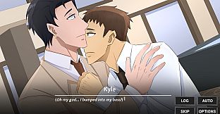 My Douchey Boss Has a Gentle Twin Brother?! - BL Visual Novel