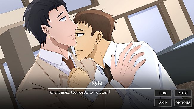 My Douchey Boss Has a Gentle Twin Brother?! - BL Visual Novel
