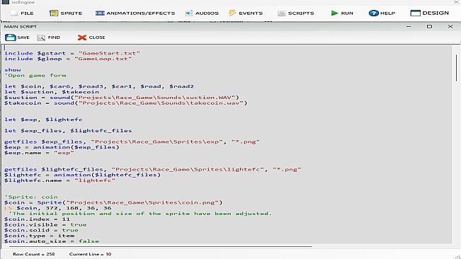 Fusion Script Game Studio: iscEngine & JS-Engine
