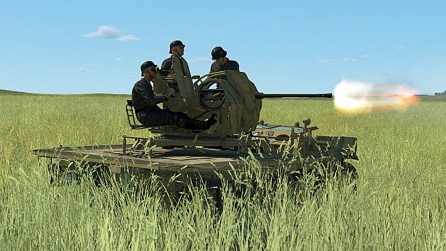 IL-2 Sturmovik: Sd.Kfz. 10/5 Flak 38 Anti-Aircraft Gun