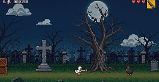 Two Happy Geese
