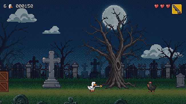 Two Happy Geese