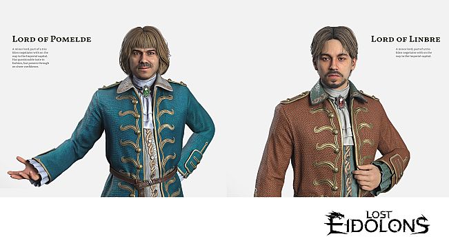 Lost Eidolons - Artbook & World Map