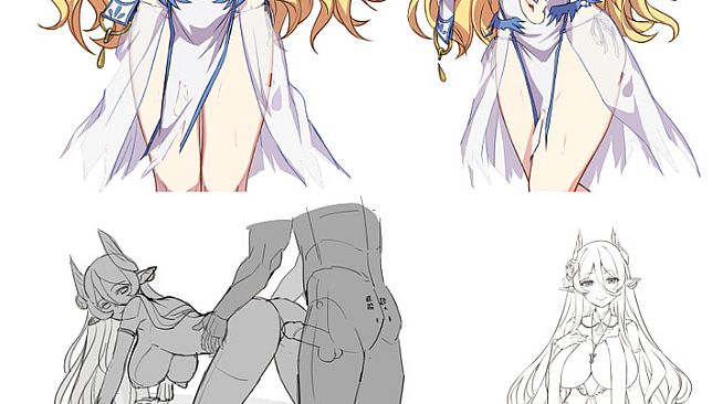 The Impregnation of the Elves: Conquest of the Arrogant Fairies by Impregnation - Digital Artbook