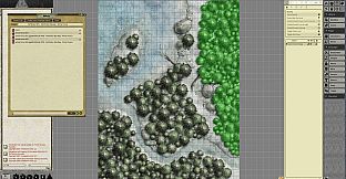 Fantasy Grounds - Pathfinder RPG - Pathfinder Flip-Mat - Winter Forest