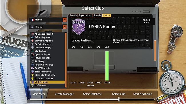 RUTM 2017 - Season 2018/19 Update