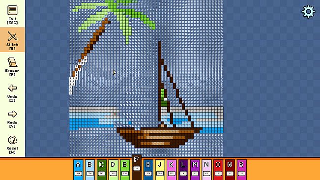Pixel Cross Stitch - Summer Pack 3