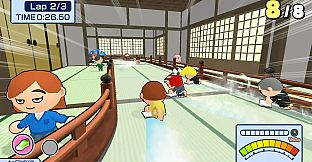 Floor Wiping Race