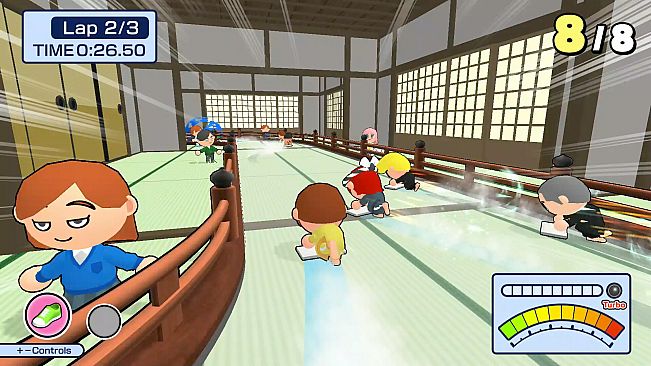 Floor Wiping Race
