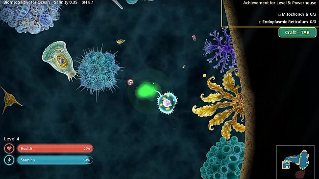 Salty: Evolution Simulator