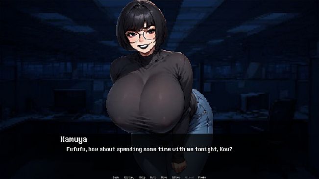 Dominated by: Yandere Goth Co-worker