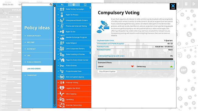 Democracy 4 - Voting Systems