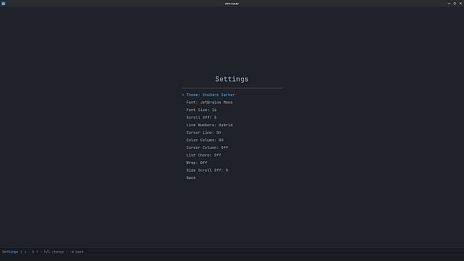vim racer