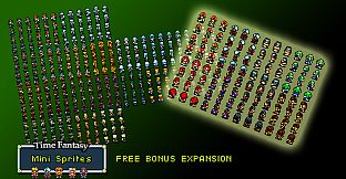 RPG Maker MZ - Time Fantasy Mini Sprites
