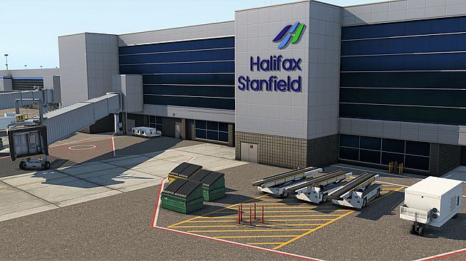 X-Plane 11 - Add-on: Airfield Canada - CYHZ - Halifax Stanfield International Airport