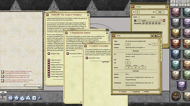 Fantasy Grounds - Mini-Dungeon #019: The Goblin Warren (PFRPG)