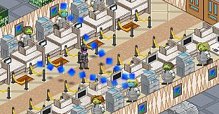 Patchman vs. Blue Squares