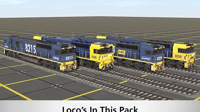 Trainz 2022 DLC - NSW 82 Class Pacific National Pack