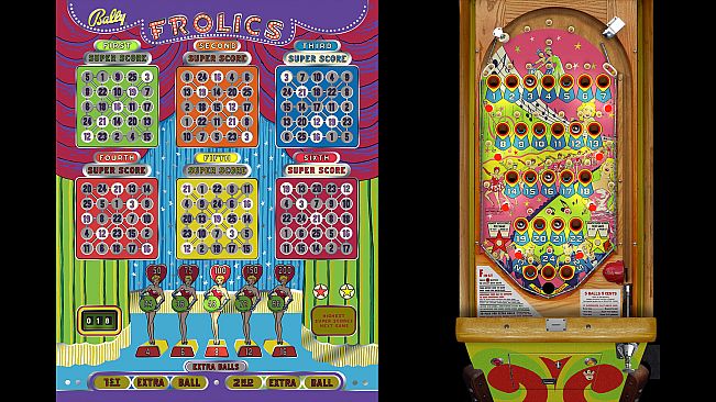 Bingo Pinball Gameroom - Bally Frolics