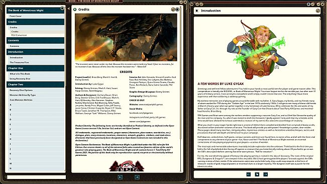 Fantasy Grounds - The Book of Monstrous Might