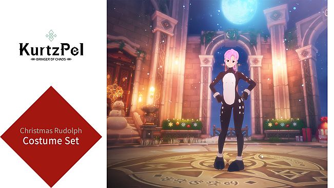 KurtzPel - Christmas Rudolph Costume Set