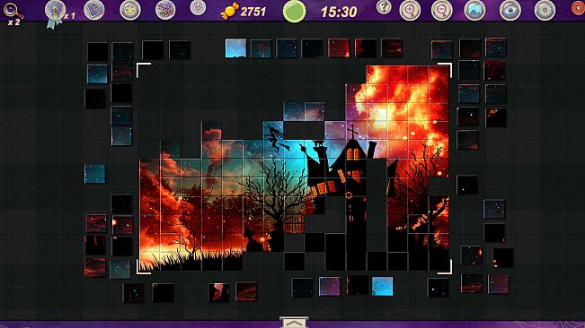 Sweet Holiday Jigsaws: Halloween Night