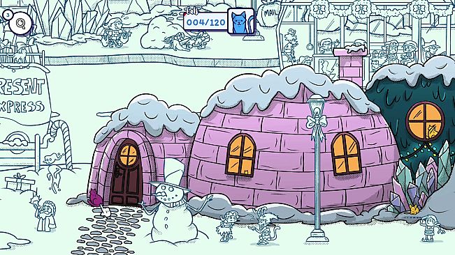 Hidden Cats in Santa's Realm