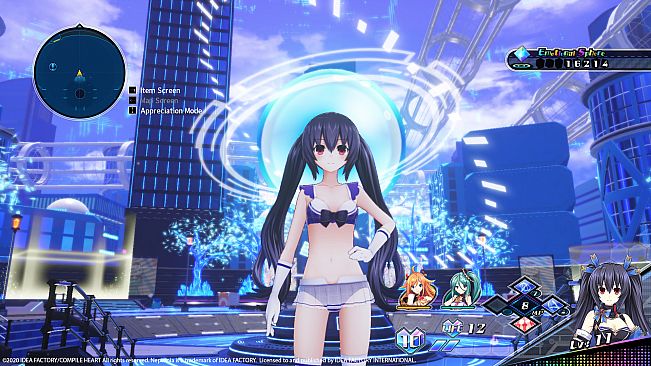 Neptunia Virtual Stars - Bikini Outfit: Goddess Set