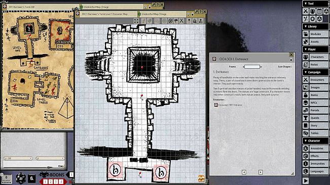 Fantasy Grounds - Shadow of the Demon Lord Tombs of the Desolation