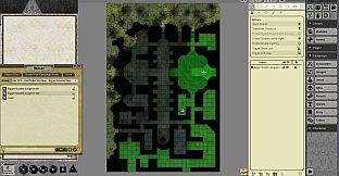 Fantasy Grounds - Pathfinder RPG - Pathfinder Flip-Mat: Bigger Flooded Dungeon