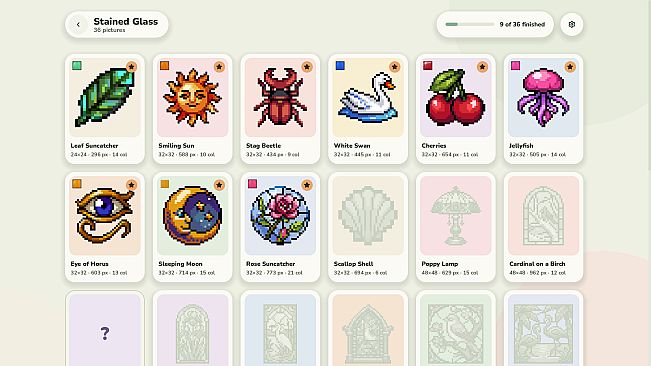 Pixel Pause - Stained Glass Pack