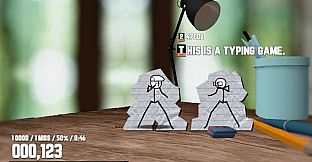 Keyboard Warrior Stickman - Typing Beat Em Up