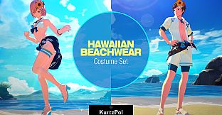 KurtzPel - Hawaiian Beachwear Costume Set