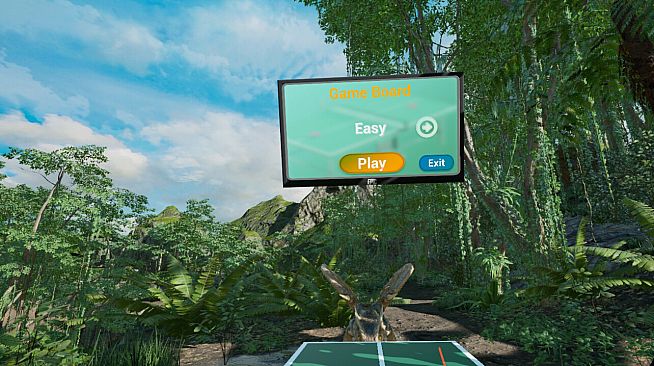 VR Dinosaur Pingpong
