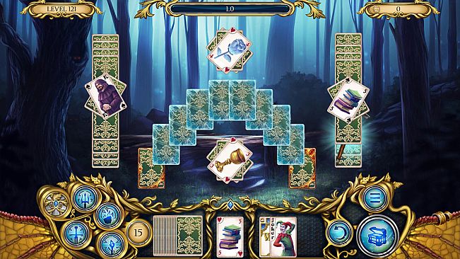 Solitaire. Dragon Light