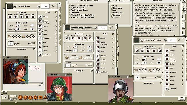 Fantasy Grounds - Wilderlands JumpStart